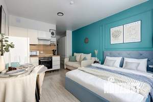 Студия квартира, посуточно, 33м2, 8/25 этаж