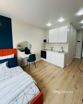Студия квартира, на длительный срок, 23м2, 19/26 этаж