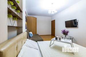 1-к квартира, посуточно, 46м2, 8/16 этаж