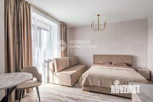 Студия квартира, на длительный срок, 38м2, 7/17 этаж