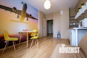 1-к квартира, посуточно, 45м2, 1/1 этаж