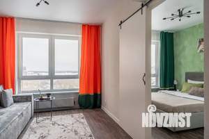 1-к квартира, посуточно, 42м2, 11/18 этаж