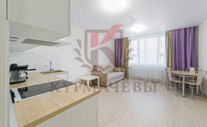 Студия квартира, на длительный срок, 26м2, 5/28 этаж