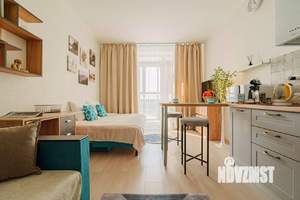 1-к квартира, посуточно, 27м2, 1/1 этаж