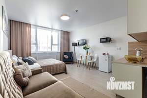 1-к квартира, посуточно, 27м2, 1/1 этаж