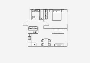 2-к квартира, на длительный срок, 41м2, 4/9 этаж