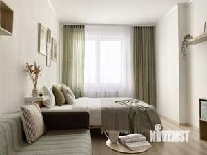 1-к квартира, посуточно, 37м2, 1/1 этаж