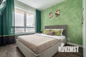 1-к квартира, посуточно, 42м2, 11/18 этаж