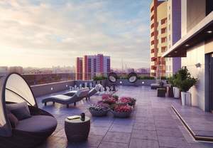 2-к квартира, на длительный срок, 48м2, 22/25 этаж