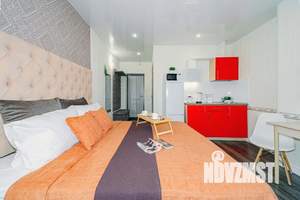 Студия квартира, посуточно, 25м2, 12/17 этаж