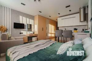 Студия квартира, посуточно, 38м2, 9/32 этаж