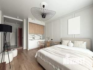 Студия квартира, посуточно, 28м2, 4/27 этаж