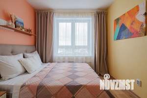 1-к квартира, посуточно, 34м2, 12/16 этаж