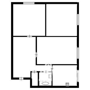 3-к квартира, на длительный срок, 59м2, 1/5 этаж
