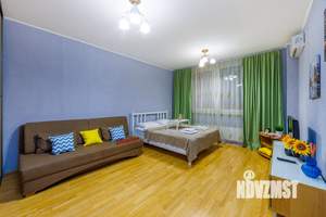 1-к квартира, посуточно, 45м2, 13/19 этаж