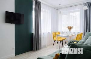 1-к квартира, посуточно, 43м2, 1/1 этаж