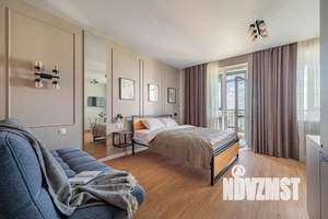 Студия квартира, посуточно, 41м2, 14/17 этаж