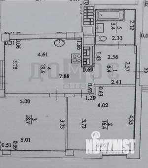 2-к квартира, на длительный срок, 66м2, 8/25 этаж