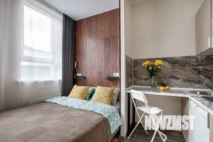 Студия квартира, посуточно, 20м2, 1/26 этаж