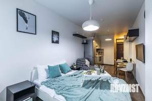 1-к квартира, посуточно, 23м2, 1/1 этаж