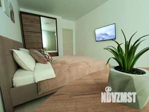 1-к квартира, посуточно, 42м2, 1/1 этаж