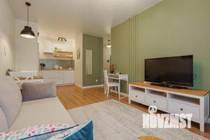 1-к квартира, посуточно, 40м2, 1/1 этаж