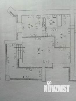 1-к квартира, на длительный срок, 42м2, 5/16 этаж