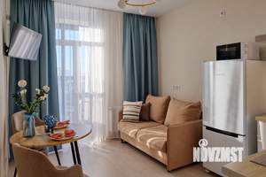 1-к квартира, посуточно, 44м2, 18/25 этаж