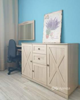 1-к квартира, на длительный срок, 40м2, 3/18 этаж