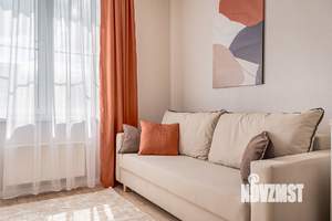 1-к квартира, посуточно, 42м2, 9/18 этаж