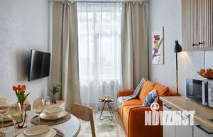 1-к квартира, посуточно, 36м2, 12/17 этаж