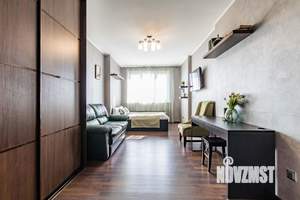 1-к квартира, посуточно, 41м2, 27/35 этаж