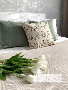 1-к квартира, посуточно, 40м2, 7/25 этаж
