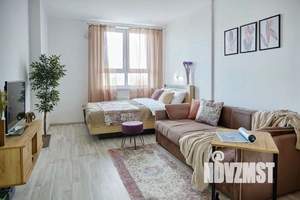 1-к квартира, посуточно, 44м2, 1/1 этаж