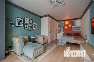 1-к квартира, посуточно, 42м2, 1/1 этаж