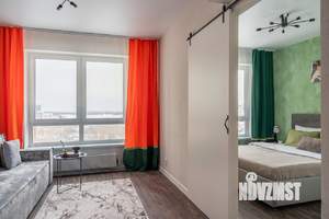 1-к квартира, посуточно, 42м2, 1/1 этаж