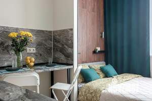 1-к квартира, посуточно, 17м2, 1/1 этаж