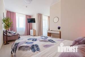 1-к квартира, посуточно, 37м2, 16/25 этаж