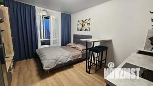 Студия квартира, посуточно, 23м2, 23/24 этаж