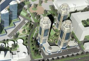 Студия квартира, на длительный срок, 40м2, 19/37 этаж