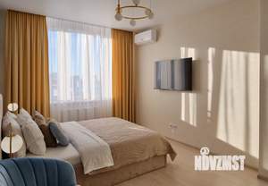 1-к квартира, посуточно, 44м2, 18/25 этаж