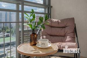 1-к квартира, посуточно, 42м2, 9/18 этаж