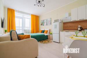 Студия квартира, посуточно, 26м2, 21/24 этаж