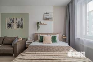 1-к квартира, посуточно, 37м2, 1/1 этаж