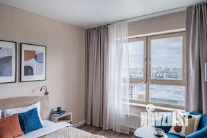 1-к квартира, посуточно, 47м2, 21/30 этаж