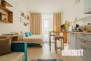 1-к квартира, посуточно, 27м2, 1/1 этаж