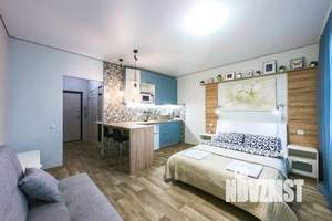 1-к квартира, посуточно, 40м2, 1/1 этаж