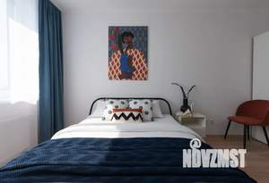 1-к квартира, посуточно, 50м2, 18/27 этаж