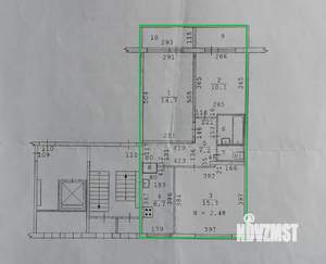 3-к квартира, на длительный срок, 58м2, 1/9 этаж