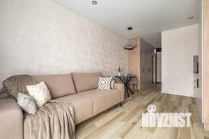 Студия квартира, посуточно, 25м2, 4/17 этаж